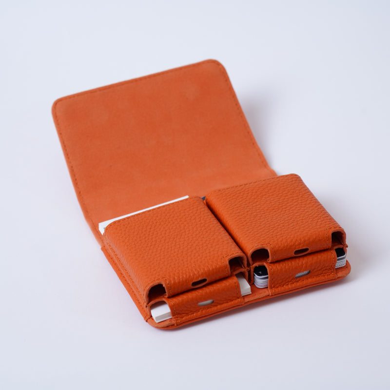 レザー名刺ケース 5 POCKETS
